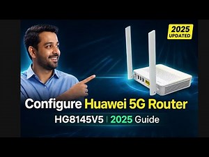 How To Enable 5Ghz Wi-Fi Huawei Fiber Router - Configure Huawei 5G Router (HG8145V5) In 2026