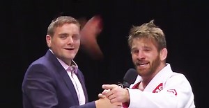 AJ Agazarm Gets Object Thrown at Him After Winning at Polaris 5