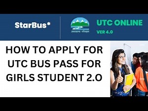 HOW TO APPLY FOR UTC BUS PASS FOR GIRL STUDENT 2.O?