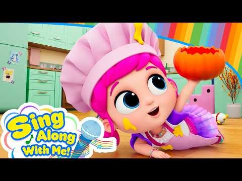 Jill's Special Thanksgiving Day 🦃🍂| KARAOKE! | Little Angel | Sing Along With Me! | Kids Songs