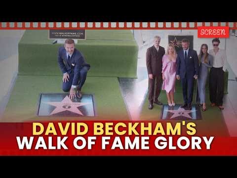 David Beckham’s Walk Of Fame Glory: Football Icon Receives Hollywood Honour In Emotional Ceremony