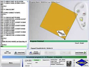 WARDJet's Ikuhlu CNC Waterjet Controller Software Overview