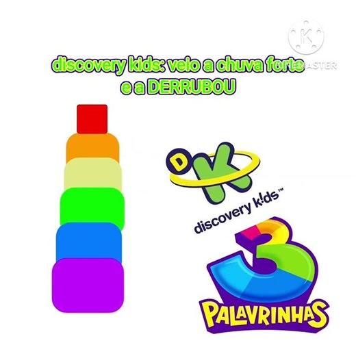 o discovery kids derruba a torre do ‪@3palavrinhas‬