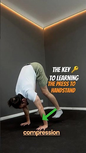 No Compression - no Press To Handstand