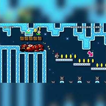 ◆∵ Snow Long Speed Run ∴◇ by # нøα _„♪ [Hoa] #shorts 🍄Super Mario Maker 2 | No Commentary #dyh