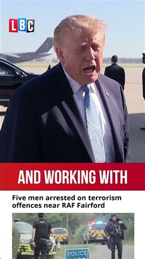 'We got 'em!' Trump on air base terror arrests