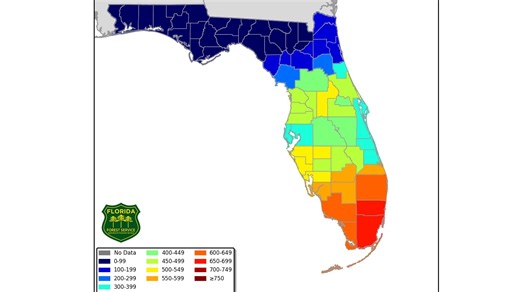 Wildfires continue to burn across Florida. Here's where, a map of fires