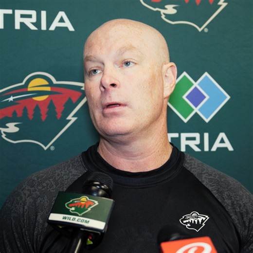 "We won't stay the same." 🗣️ Hynes on the #mnwild looking to improve bit by bit in each game. | Minnesota Wild