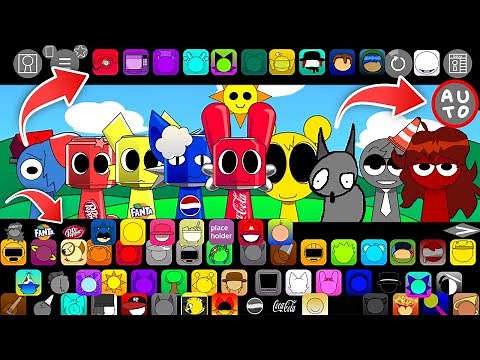 Sprunki Pyramixed Ultimate Deluxe BIG UPDATE! Auto Mix Every Mode | Normal VS Horror