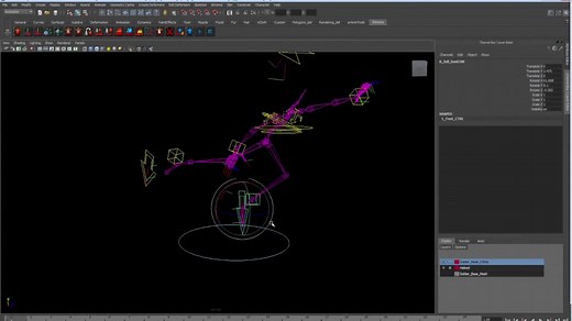 IKinema 骨骼动画制作过程