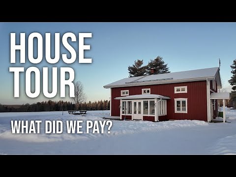 Our New House Tour in Lapland, Sweden | Price Reveal + Buying Process!