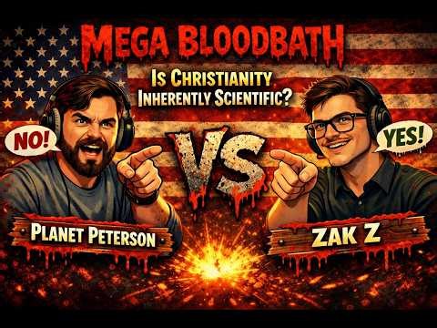 Planet Peterson (Atheist) Vs. Zak Z (Christian) - Is Christianity Inherently Scientific?