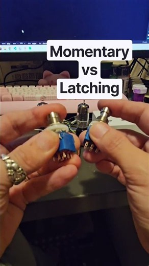 Momentary Switch vs Latching Switch Click Sounds