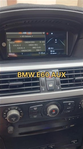 BMW E60 AUX. Кодирование с помошью NCS EXPERT. #bmw #60 #coding #work #aux