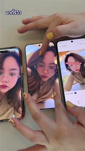 Front camera comparison of 4 models: Which one has the best front camera?! #AteeReview #vivov60 #...