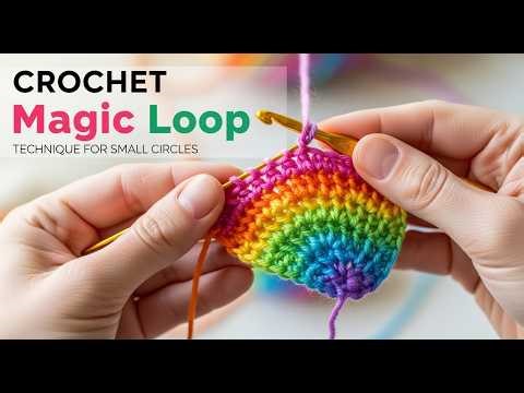 Crochet Magic Loop Technique for Small Circles