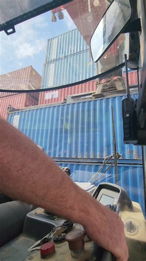 #intermodal #Sany #reachstackeroperator #Worklife | operator job