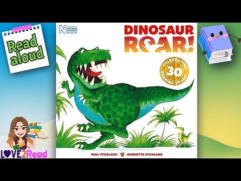 DINOSAUR ROAR by Paul and Henrietta Stickland 🦖 Read Aloud #storyoftheweek