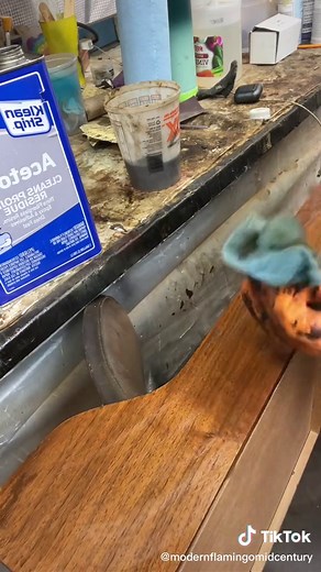 Furniture Refinishing Tips: Using Lacquer Thinner for Midcentury Restoration