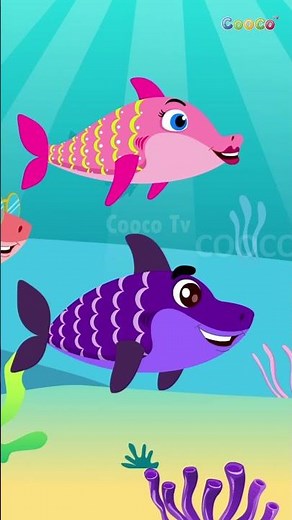 BABY SHARK | Baby Shark do-do-do | Cooco TV | Nursery Rhymes