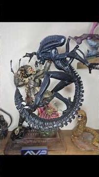 Aliens vs Predator 1/6 Diorama #aliens #predator #aliensvspredator #3dprint #handpainted