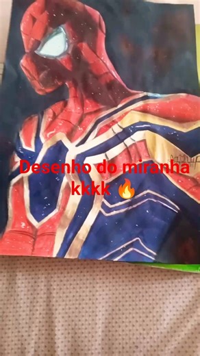 drawing iron spider man 🔥!#spiderman #drawing