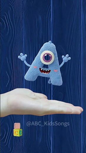 ABC Song for Kids 🎵 Alphabet Monsters A to Z | The Best ABC Song! 🎶 #abcd #abc #shortsfeed #shorts