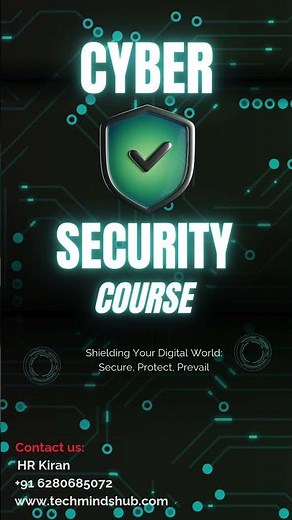Cyber-security Course ........ Grow your skills with us
