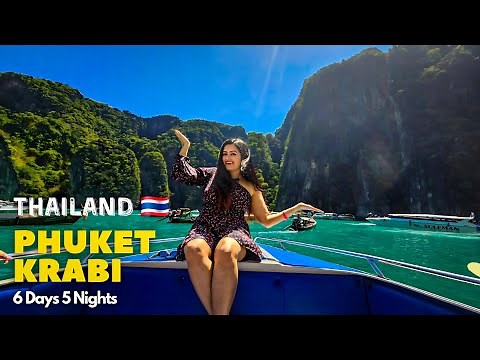 Phuket Krabi Tour Thailand 🇹🇭 | Phuket Tourist Places | Phuket Krabi Budget and Travel Guide