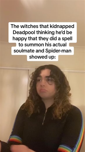 Okay okay in canon Monsters Unleashed #1 he does get summoned to the heartmate ritual WITH the costume on but I think it'd be so so funny if you just suddenly had a 30 something tech bro in there thay wade did Not recognise #spiderman #comics #deadpool #marvel #skit #peterparker #wadewilson #monstersunleashed