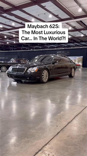 Absolutely WILD Luxury Car - Maybach 62S #Exquisite #Luxury #CarsOfTikTok #Maybach #FYP #62S #VIP | Osifficiall