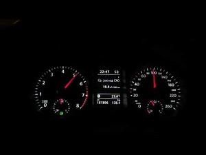 0-100 Passat b7 1.4 TSI (150 HP) ECOFUEL Variant DSG7