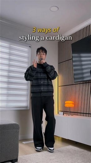 3 Ways of styling a cardigan #mensootd
