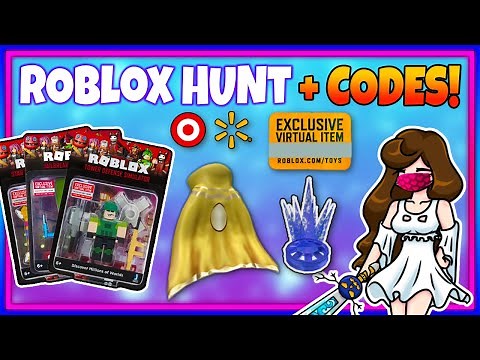 I FOUND THEM!! Roblox Hunt & Codes & Unboxing Kni0002 Figure & Code!