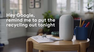 5.3K views · 125 reactions | Designed to be helpful when you need it. With #NestAudio, Google learns your most common music, smart home, and productivity commands, and responds faster over time*, while the mic switch electronically disconnects the mic to protect your privacy. https://goo.gle/376Azaf *U.S. only feature. | Made by Google | Facebook
