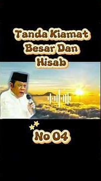 The Great Doomsday and the End Times Reckoning 04, a lecture by KH Zainuddin MZ #zainudinmz #zain...