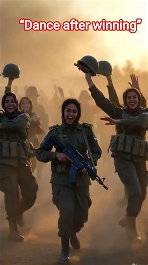 Woman Soldier Victory Dance | Dhurandhar Song Celebration 🔥💃#viral#war#trending#shortvideo