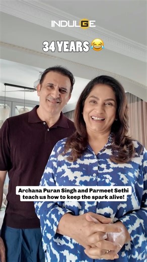 Archana Puran Singh and Parmeet Sethi complete 34 years of marriage. To celebrate their togetherness, they shared a hilarious video. Have a look! #ArchanaPuranSingh #ParmeetSethi #marriageanniversary #34years #funnyvideos #viralvideoシ [Archana Puran Singh, Parmeet Sethi, marriage anniversary, 34 years of marriage, Archana and Parmeet] | INDULGE