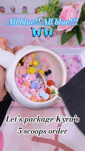 @kyra ,All blue order!!💙💙 Thank you so much!!! Hope you like it🥰🥰 #asmr #luckyscoop #mysteryscoop #fyusa #giftideas