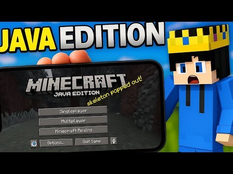 How to Play Minecraft Java Edition on Mobile! (2025 Working Method)