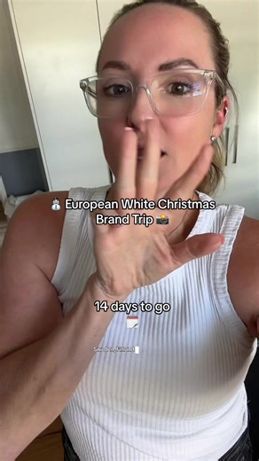 14 days to go ❄️ I’m counting down to my White Christmas brand trip through France, Finland, Estonia and Sweden — this boutique travel company invited me because I speak directly to the women who make the most travel bookings… women 40 . 🤍 For the next 14 days I’ll share daily updates: what I’m packing, what I’m buying, winter creator hacks, airports, skincare, outfits, and all the behind-the-scenes prep before take-off. Tell me what you want to see — winter gear, hotel picks, safety, packing l