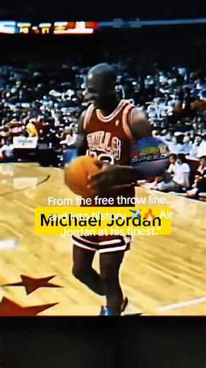 “From the free throw line… and into history ✈️🔥 Air Jordan at his finest.” One of the most iconic moments in basketball history happened during the 1988 NBA Slam Dunk Contest. Michael Jordan took off from the free throw line and delivered a legendary dunk that earned a perfect 50. The hang time. The elevation. The moment. This dunk didn’t just win the contest — it defined an era and built the Air Jordan legacy forever. 🏀🔥 A timeless highlight that still inspires generations of basketball fans