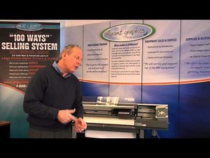 Skip Grant - Roland VP-300 printer demo