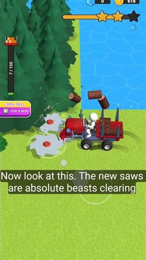 Maximum Wood Cutting! #mobilegaming #games #gaming #onlinefreegames