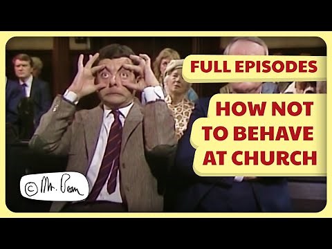 Bean's Comedic Church Visit... & More | Compilation | Classic Mr Bean