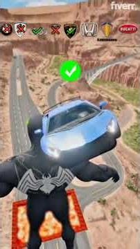 cars vs spidervenom#viral#viralshorts#trending#trendingshorts#zacky66