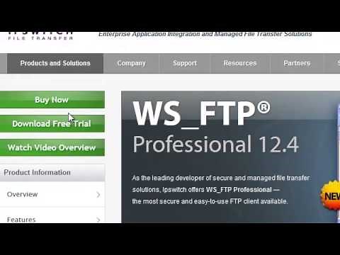 How to obtain WS_FTP