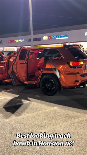 Best looking track hawk in Houston tx? #trackhawk #supercharged #srt #htx #carmeet