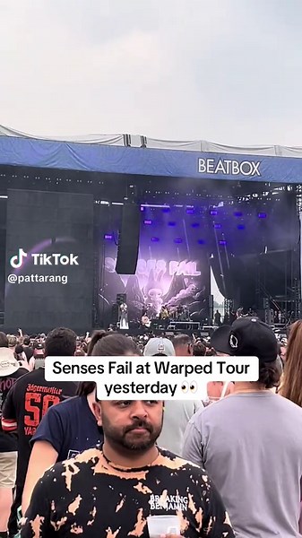 Senses Fail Performance Highlights at Warped Tour 2025