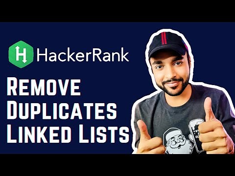 HackerRank - Remove Duplicates from a Sorted Linked List | Full solution | Study Algorithms